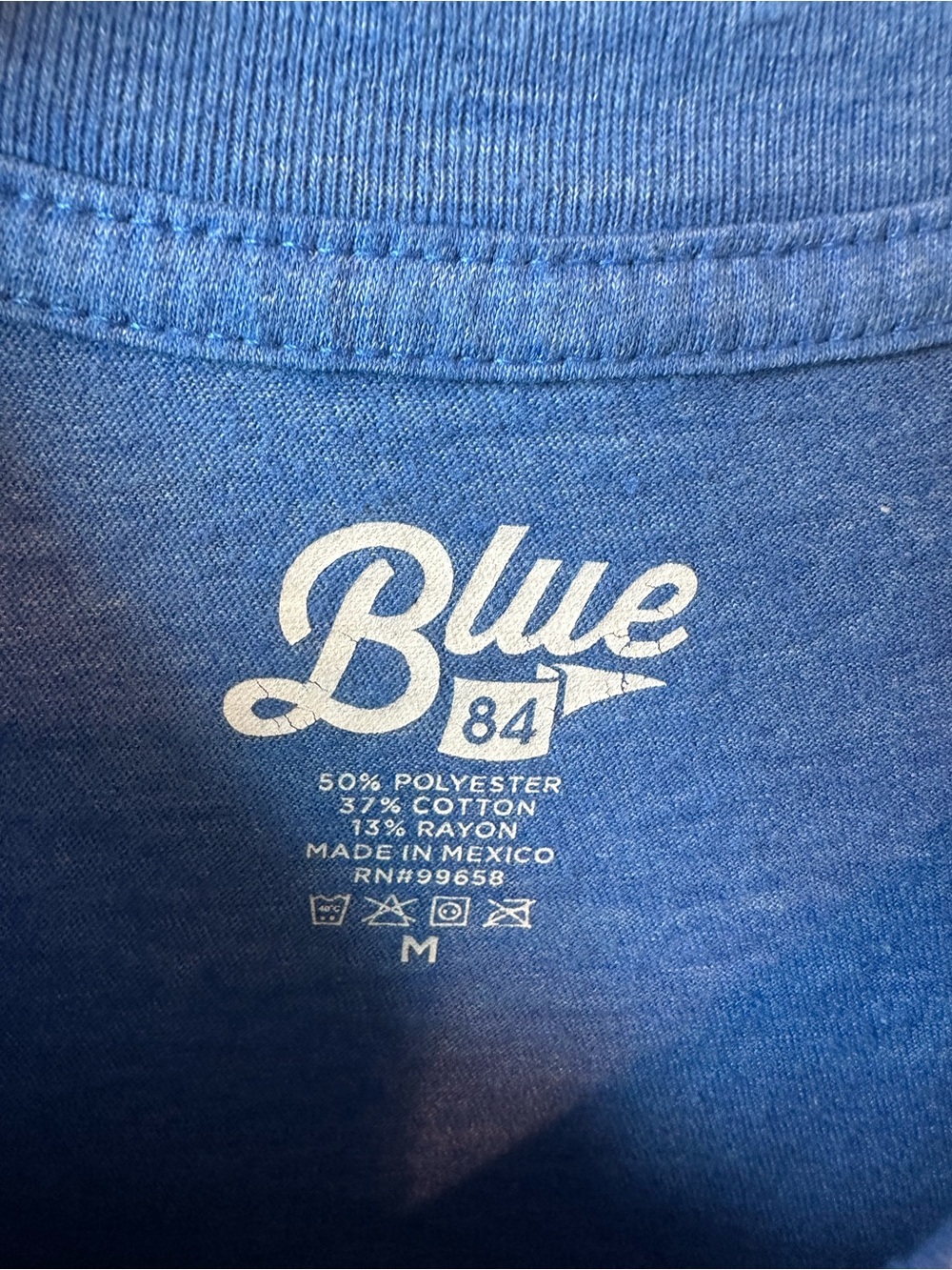 Blue 84 Savannah Georgia Graphic Tee in Blue - Picture 3 of 3